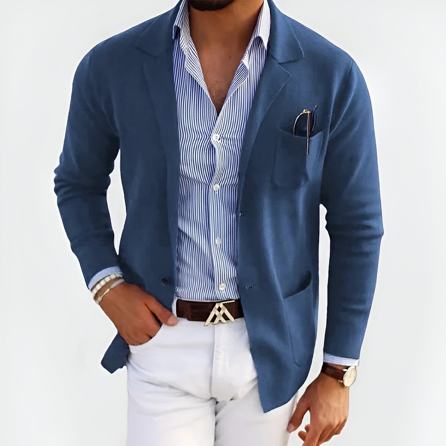 Herren Elegante Leichte Sommerjacke