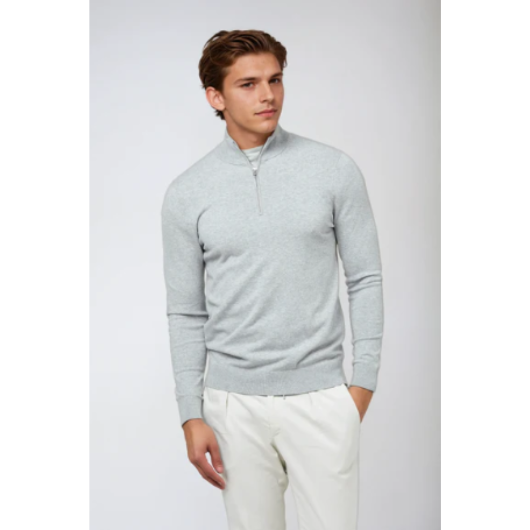 Herren Quarter Zip Pullover