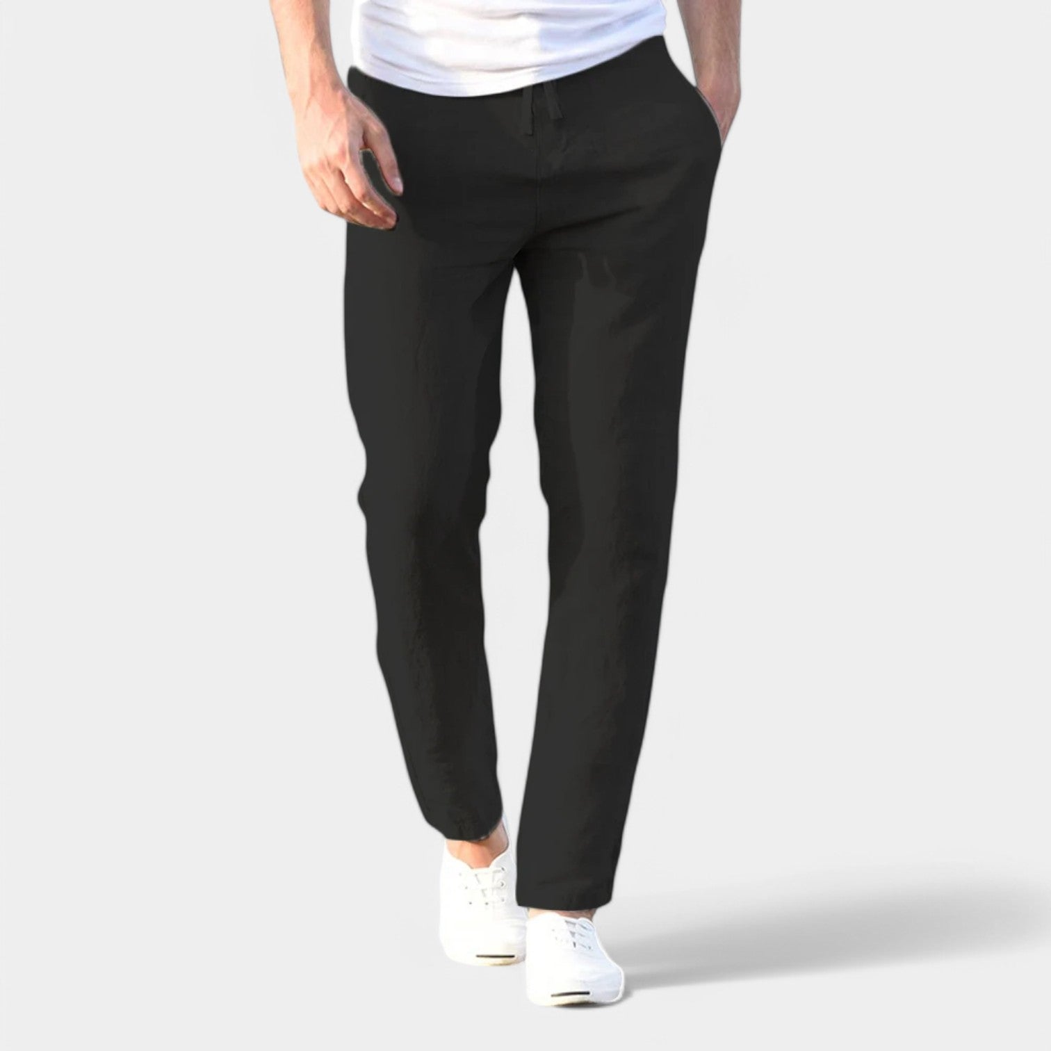 Herren Leinen-Sommerhosen