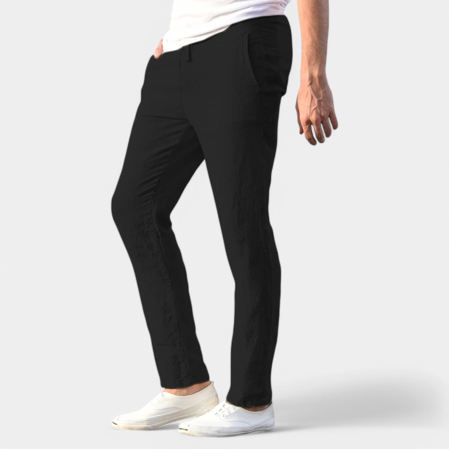 Herren Leinen-Sommerhosen