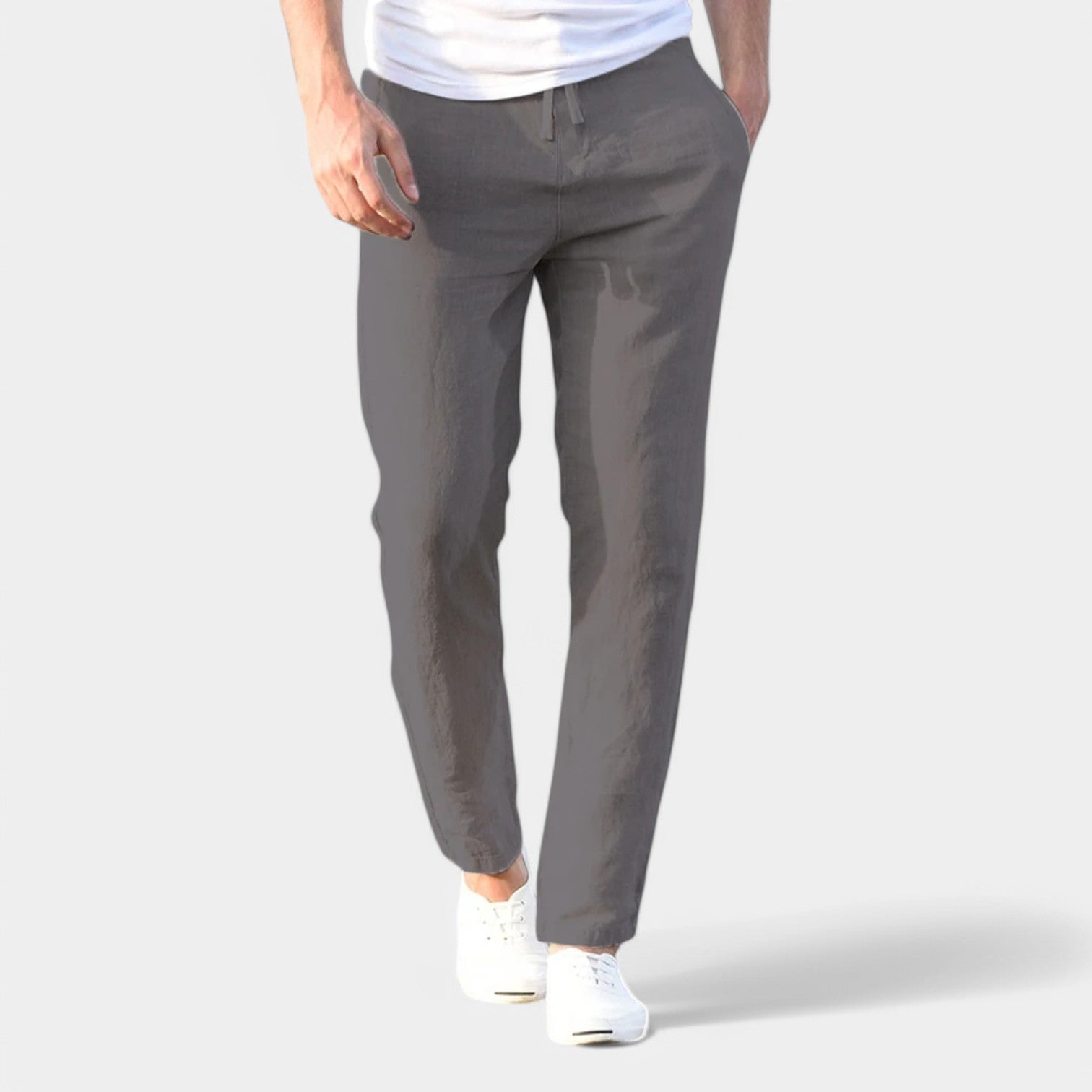 Herren Leinen-Sommerhosen