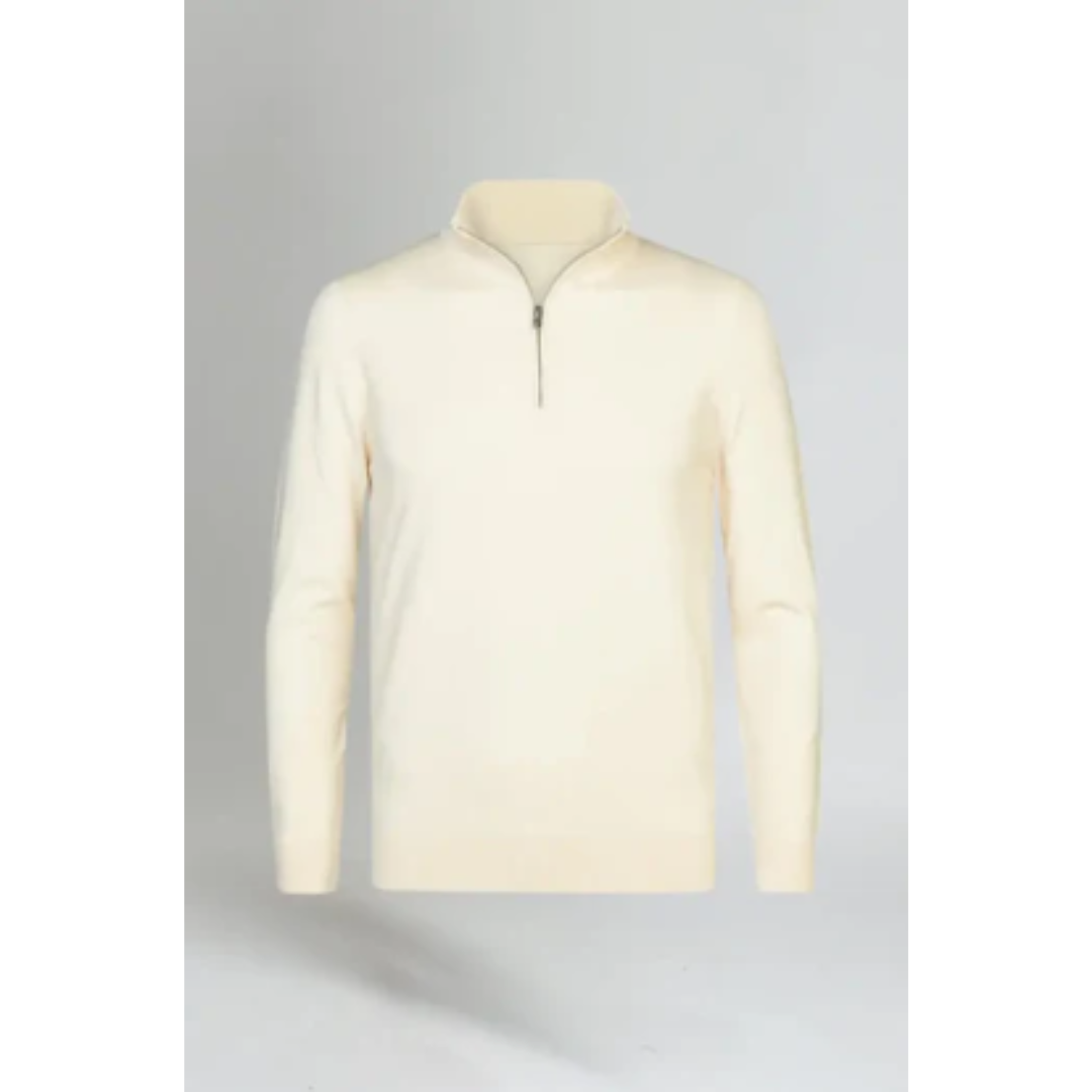 Herren Quarter Zip Pullover