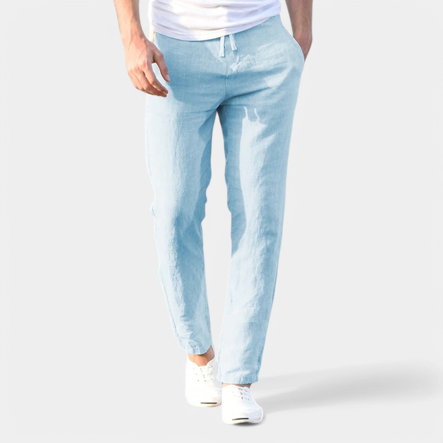 Herren Leinen-Sommerhosen