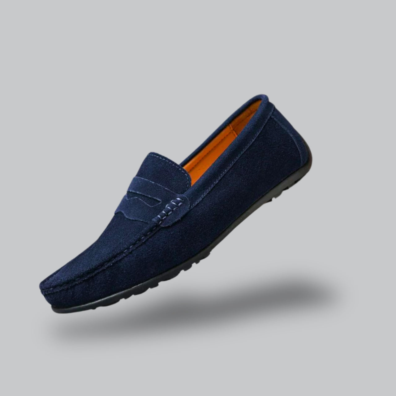 Herren Penny Loafers - Wildleder Schlupfschuhe