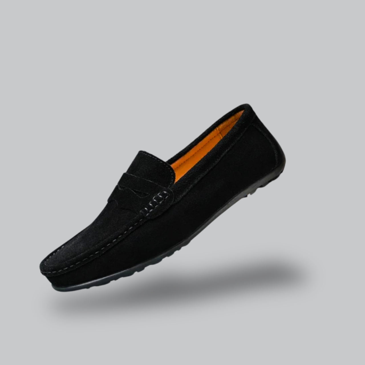 Herren Penny Loafers - Wildleder Schlupfschuhe