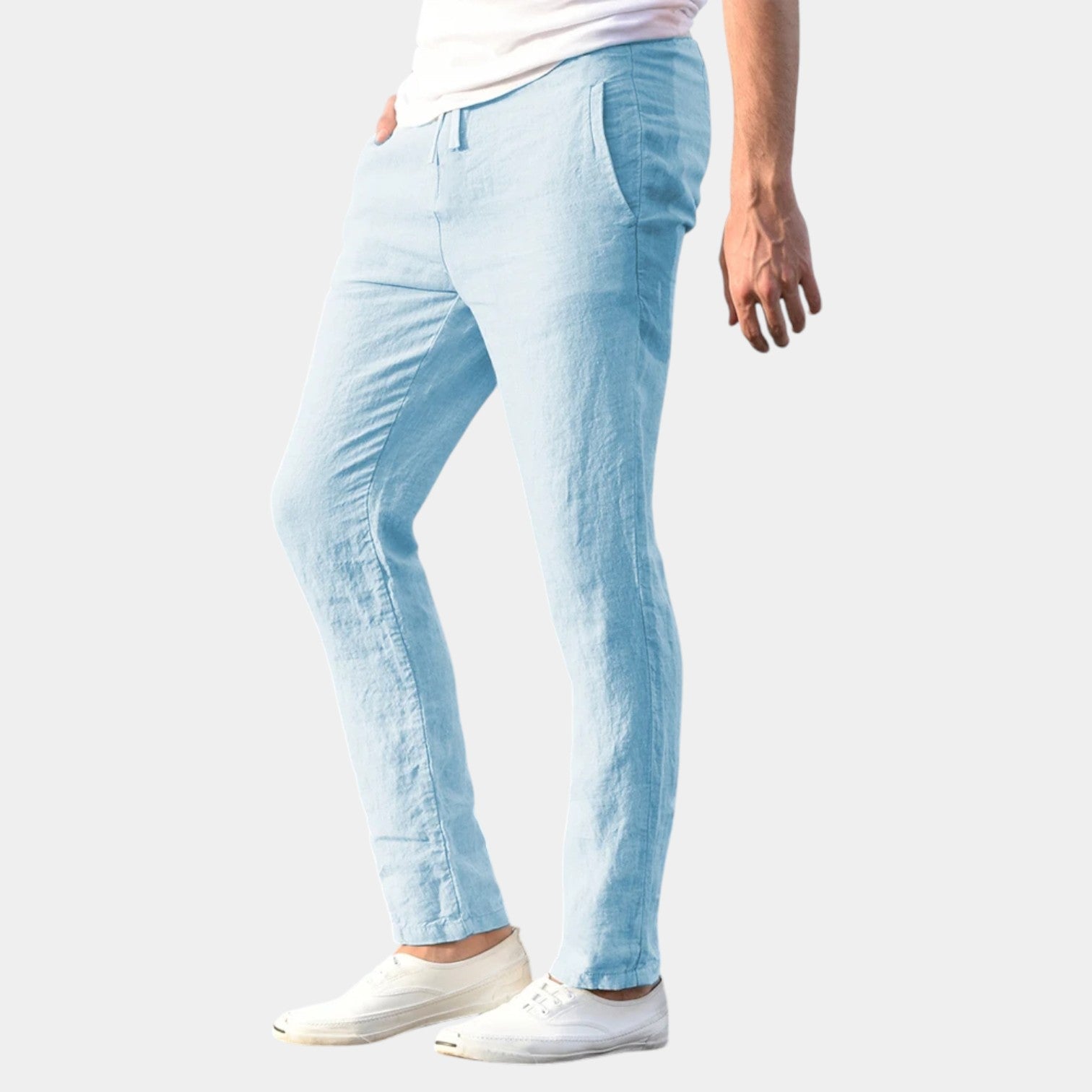 Herren Leinen-Sommerhosen