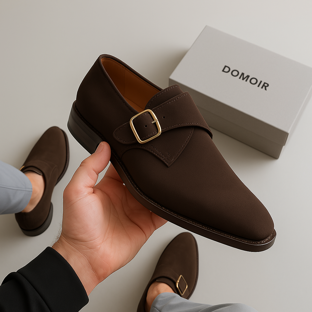 Herren Dressschuhe mit Monk Strap – Für Hochzeiten und formelle Outfits