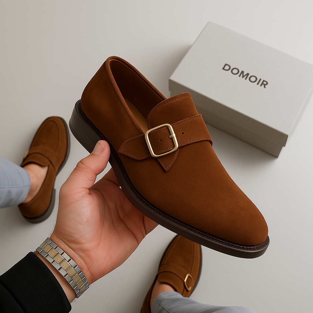 Herren Dressschuhe mit Monk Strap – Für Hochzeiten und formelle Outfits