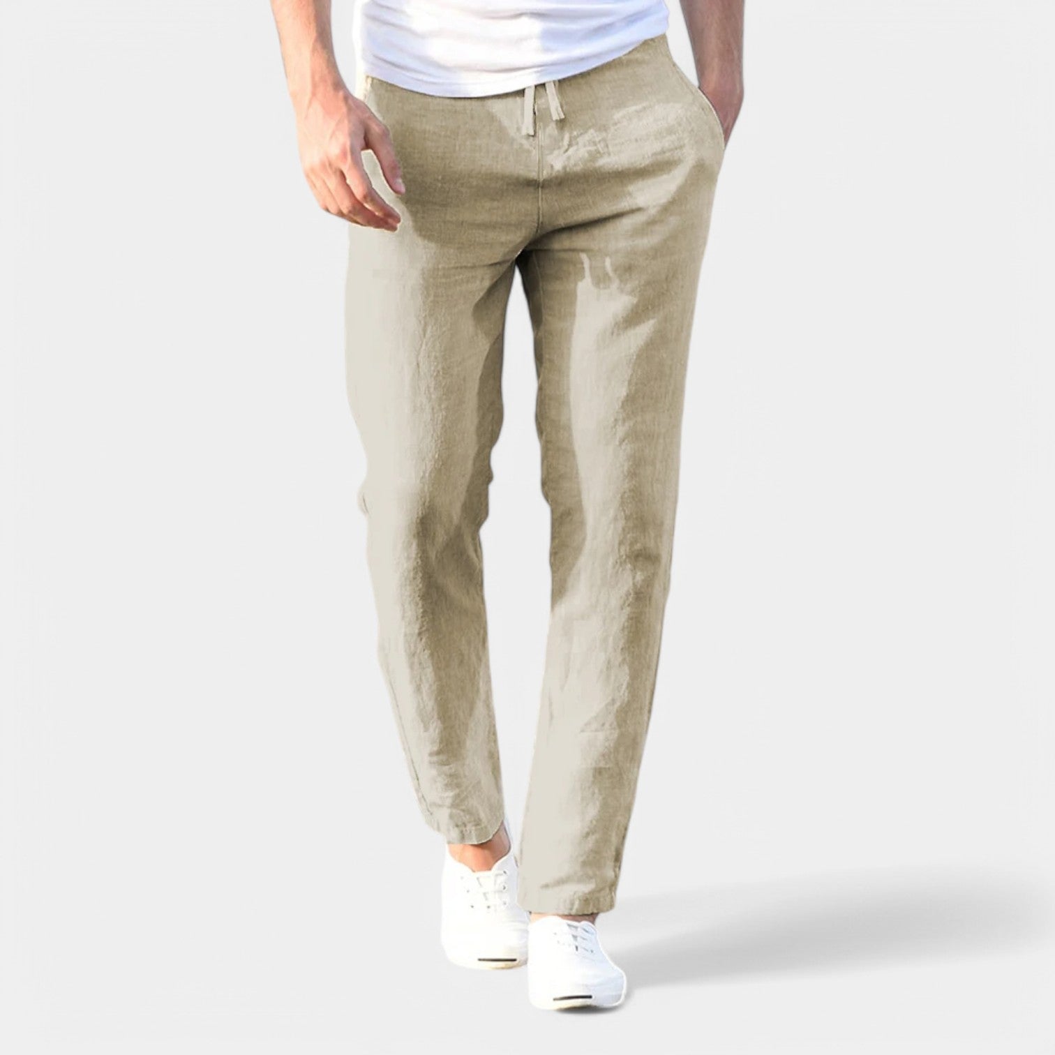 Herren Leinen-Sommerhosen