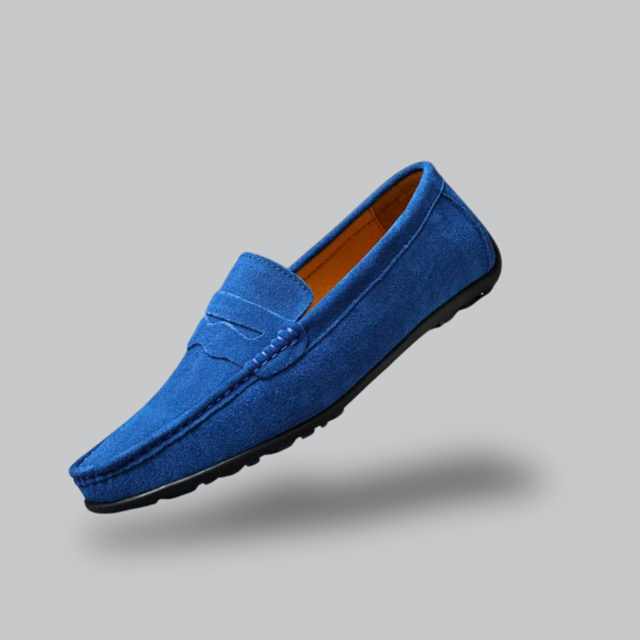 Herren Penny Loafers - Wildleder Schlupfschuhe