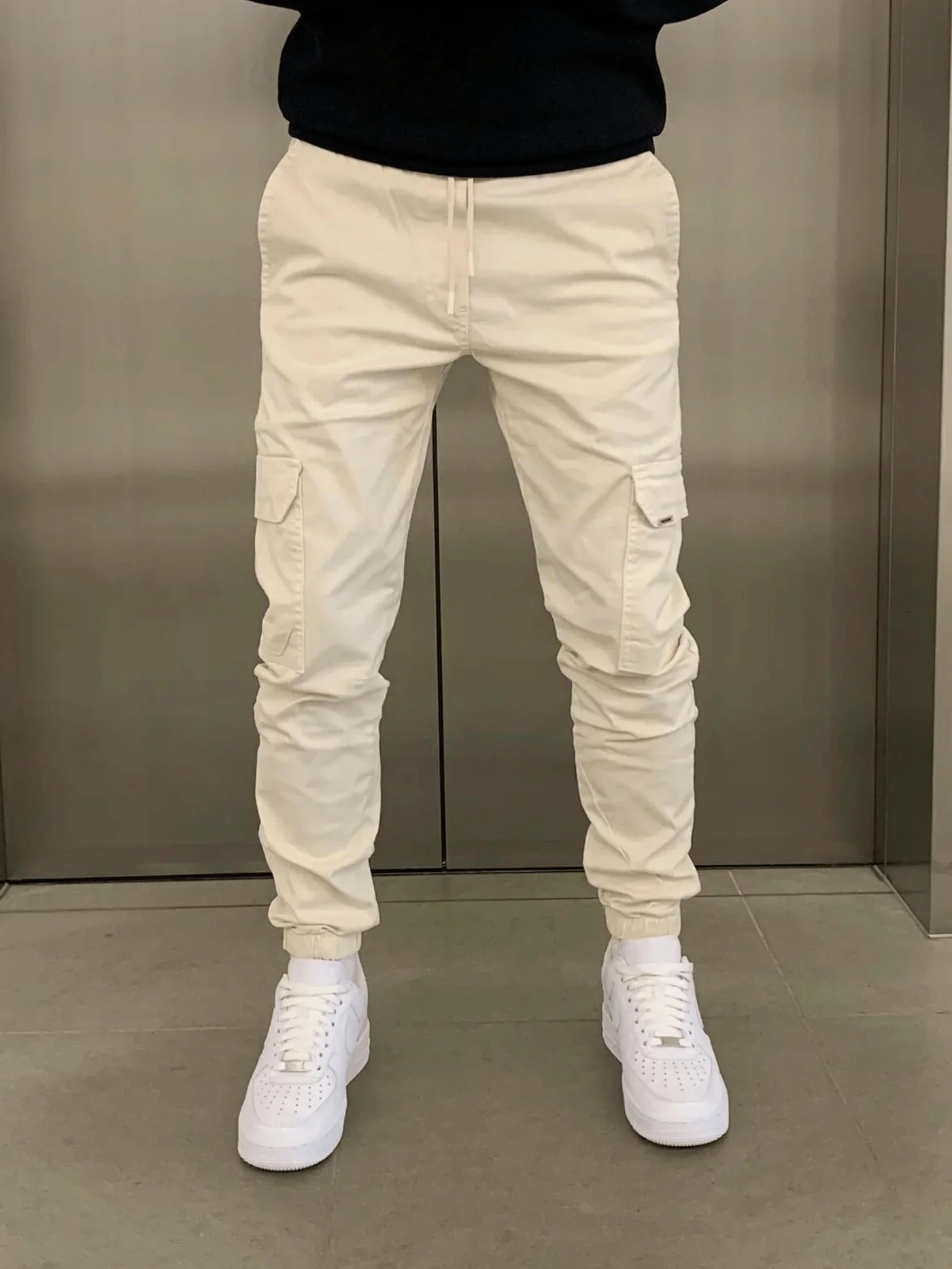 Herren Stretch Cargohose - Bequem und Funktional