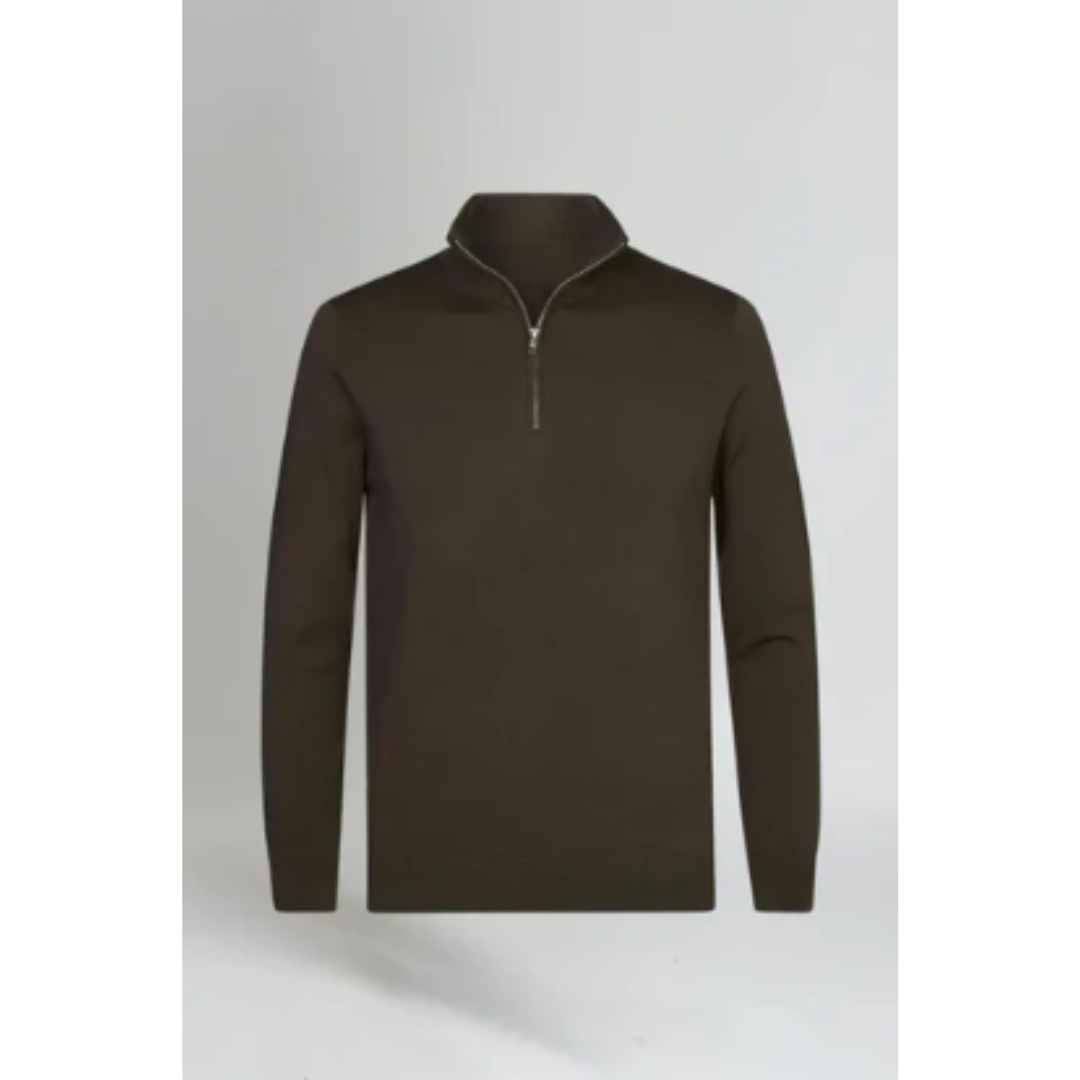 Herren Quarter Zip Pullover