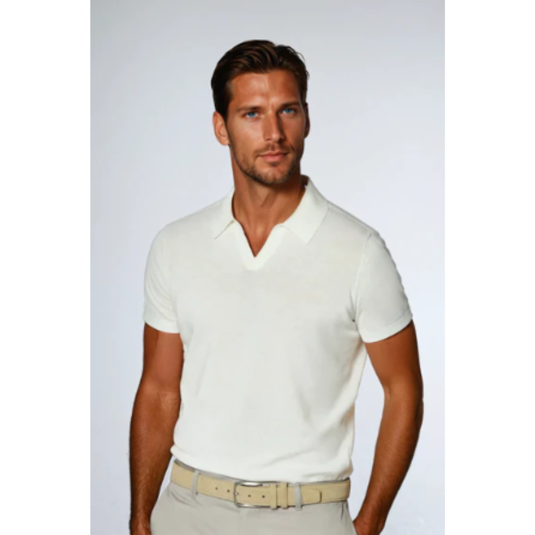 Herren Bequeme Poloshirt