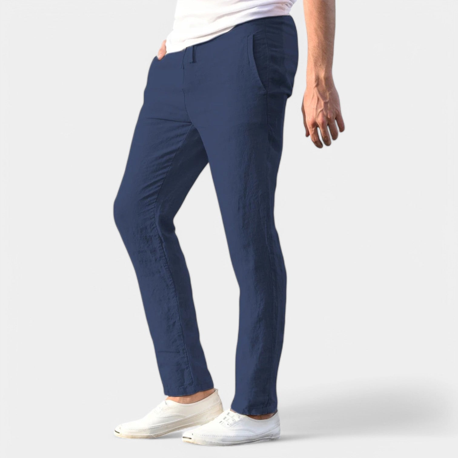 Herren Leinen-Sommerhosen