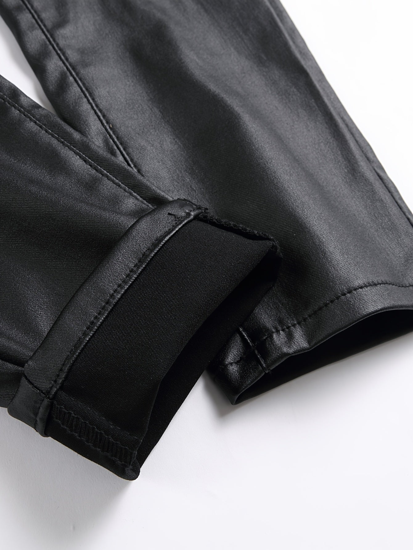Herren Lederhose - Skinny Fit