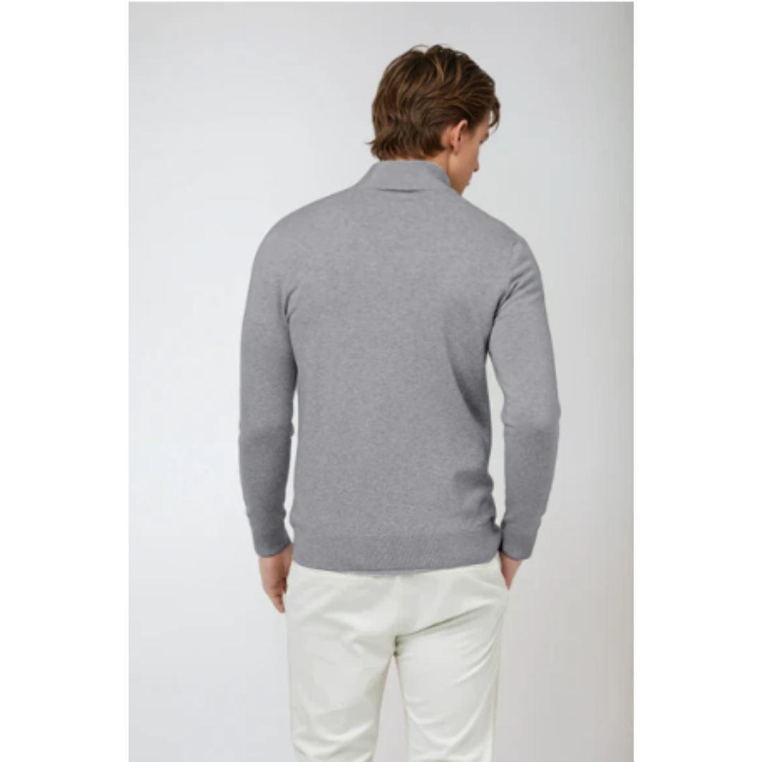Herren Quarter Zip Pullover