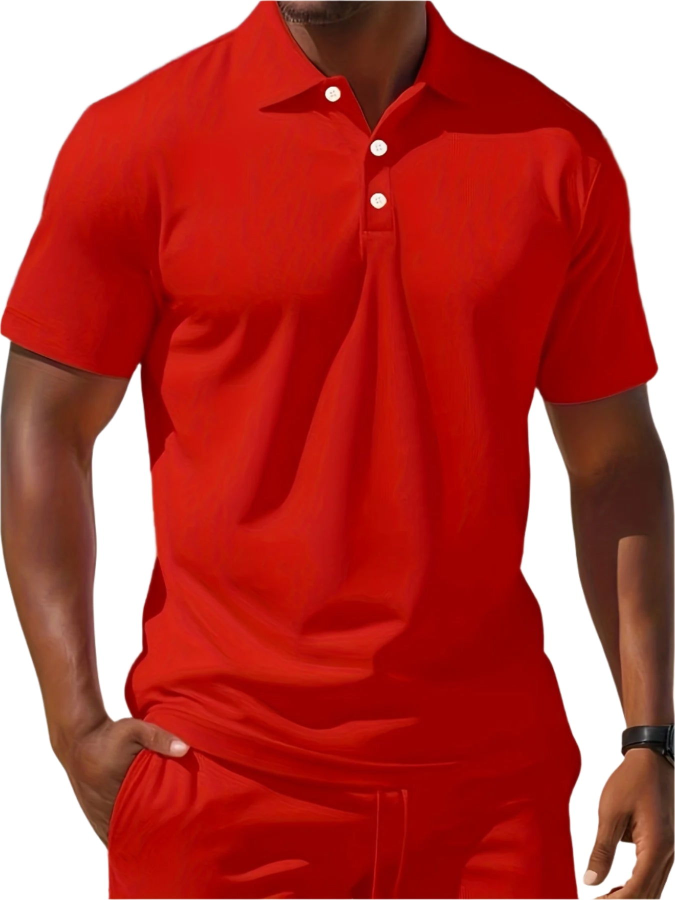Herren Zweiteiler – Poloshirt & Shorts