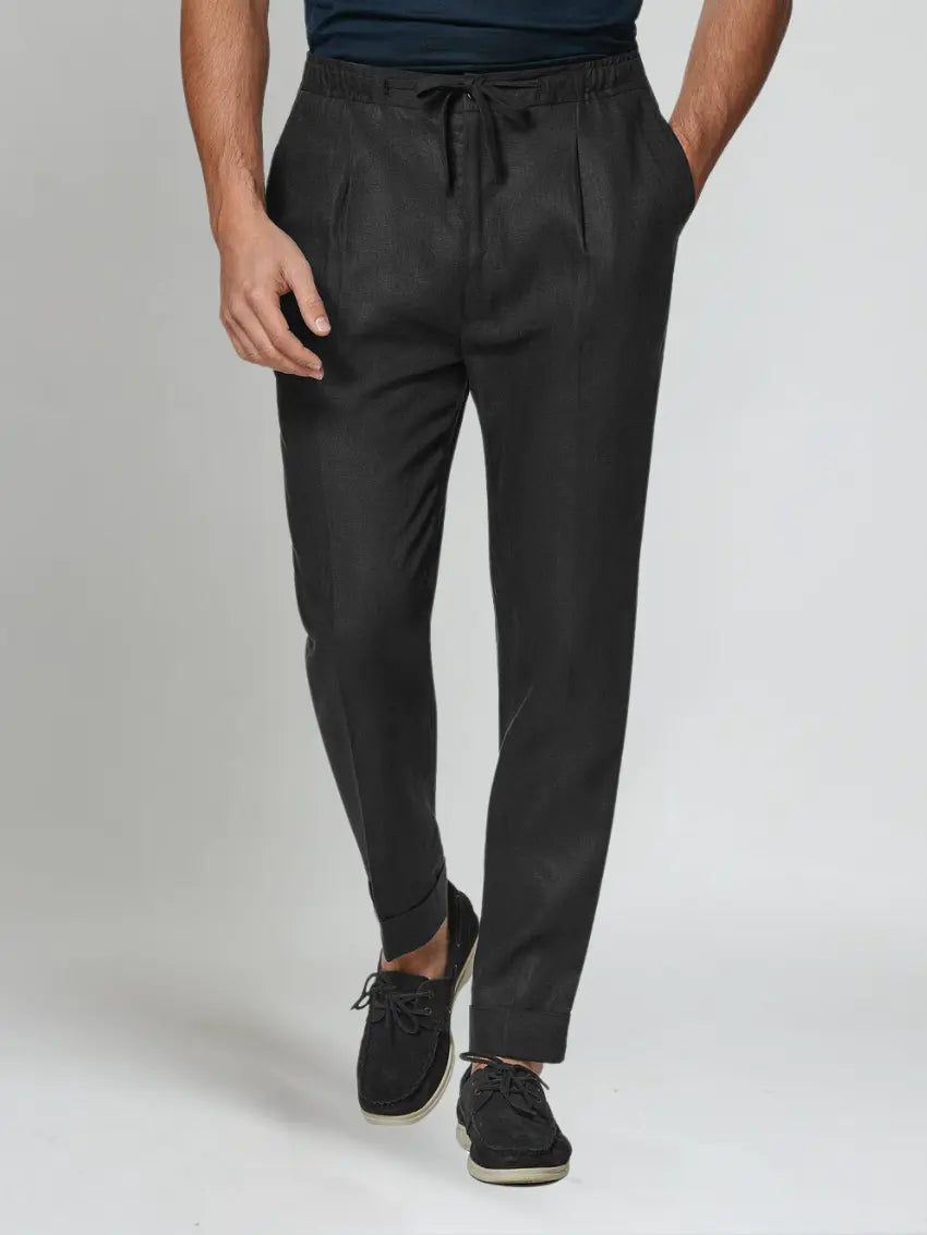 Herren Leinen-Sommerhose - Bequeme Passform
