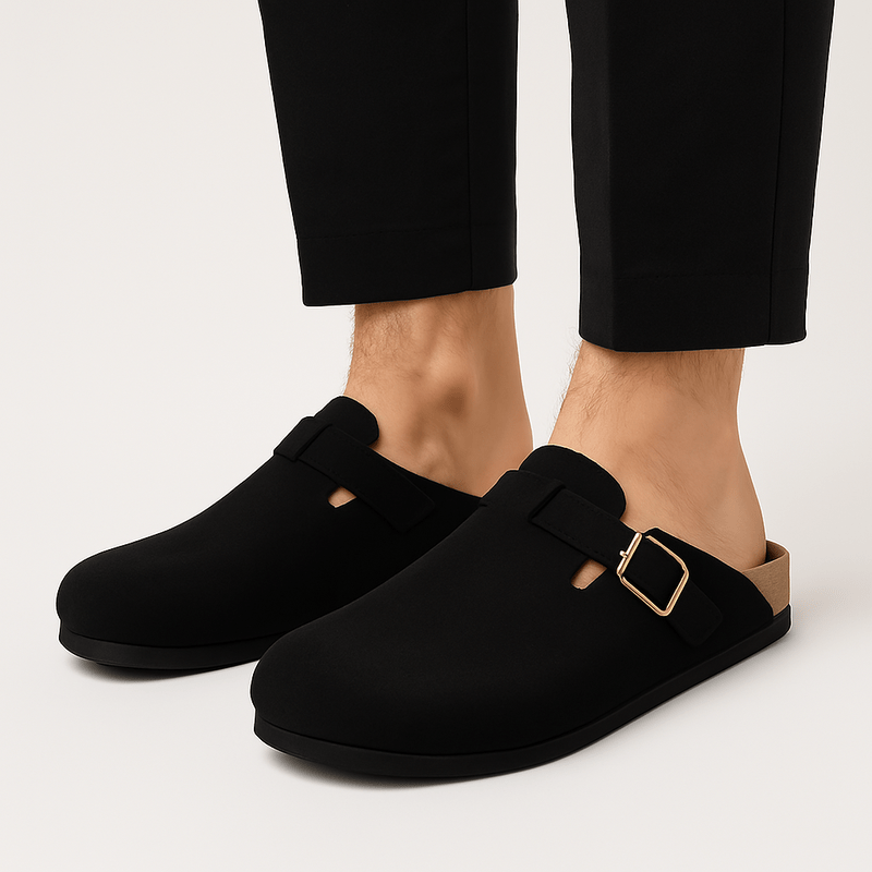 Herren Wildleder Sommer Clogs