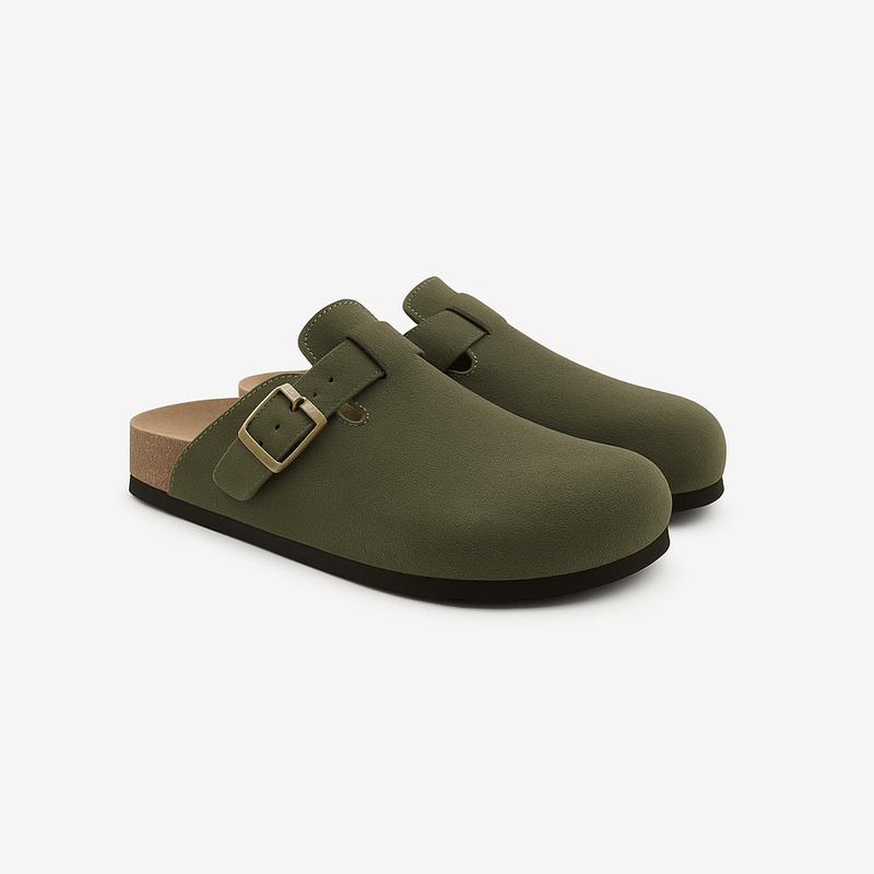 Herren Wildleder Sommer Clogs