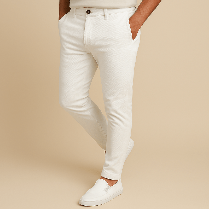 Herren Stretch-Chinohose - Bequeme Alltagspassform