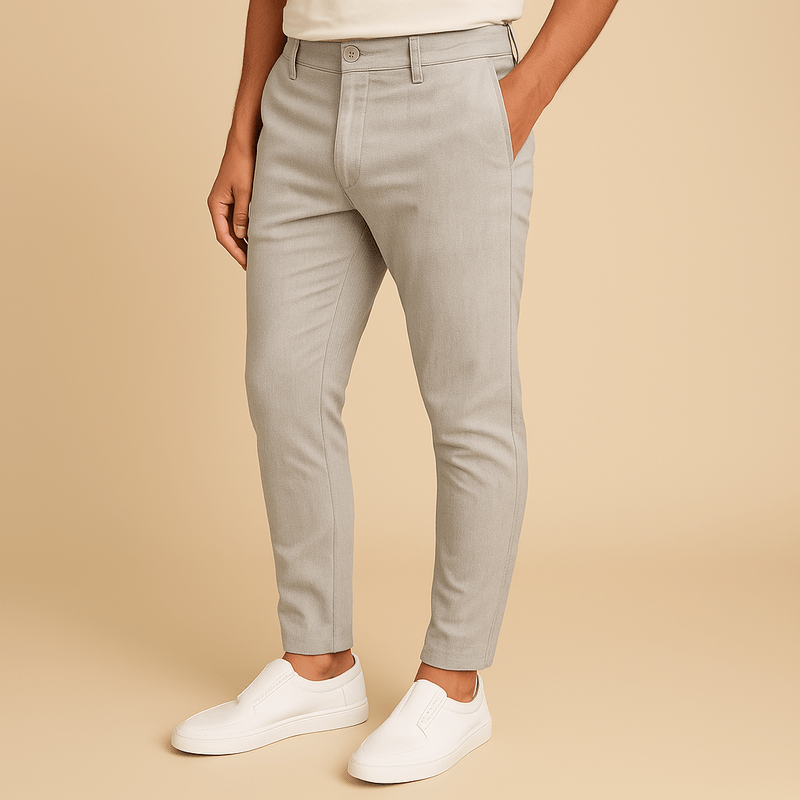 Herren Stretch-Chinohose - Bequeme Alltagspassform