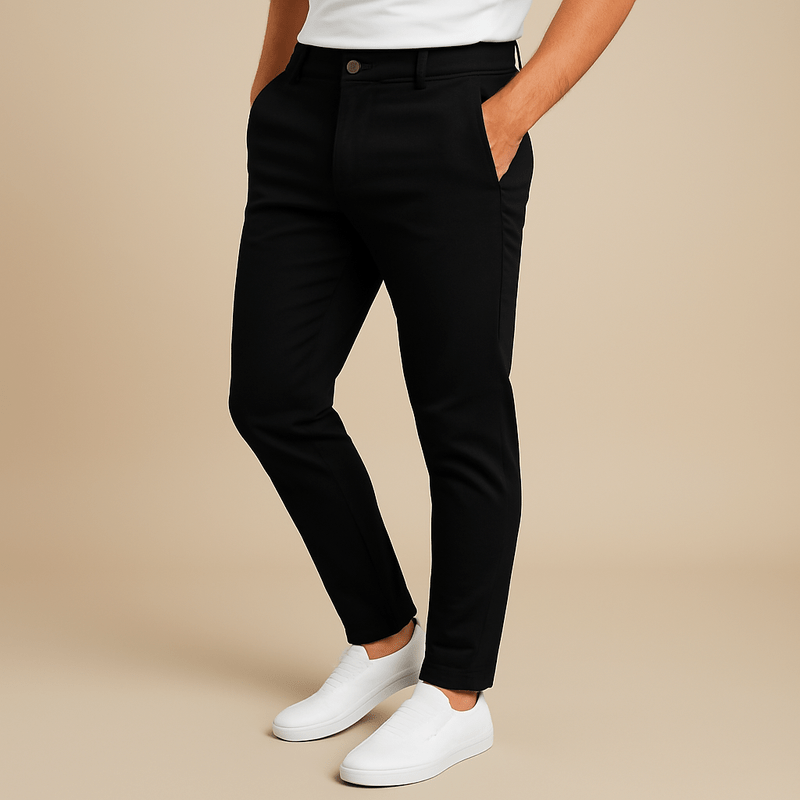 Herren Stretch-Chinohose - Bequeme Alltagspassform