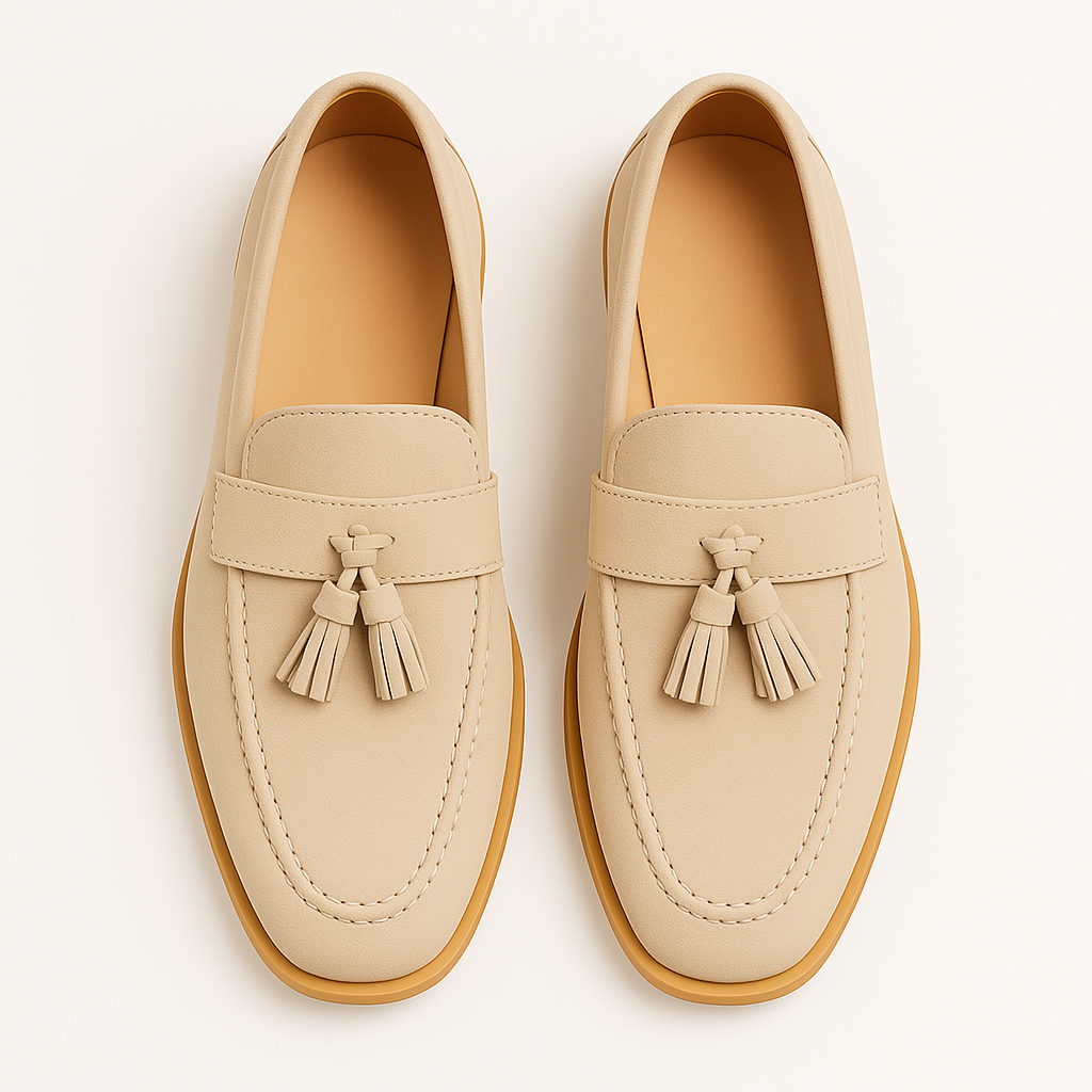 Herren Loafers - Beige Zeitloses Design