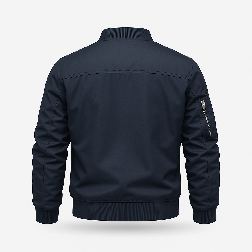 Herren Sommer Bomberjacke - Leicht Und Atmungsaktiv