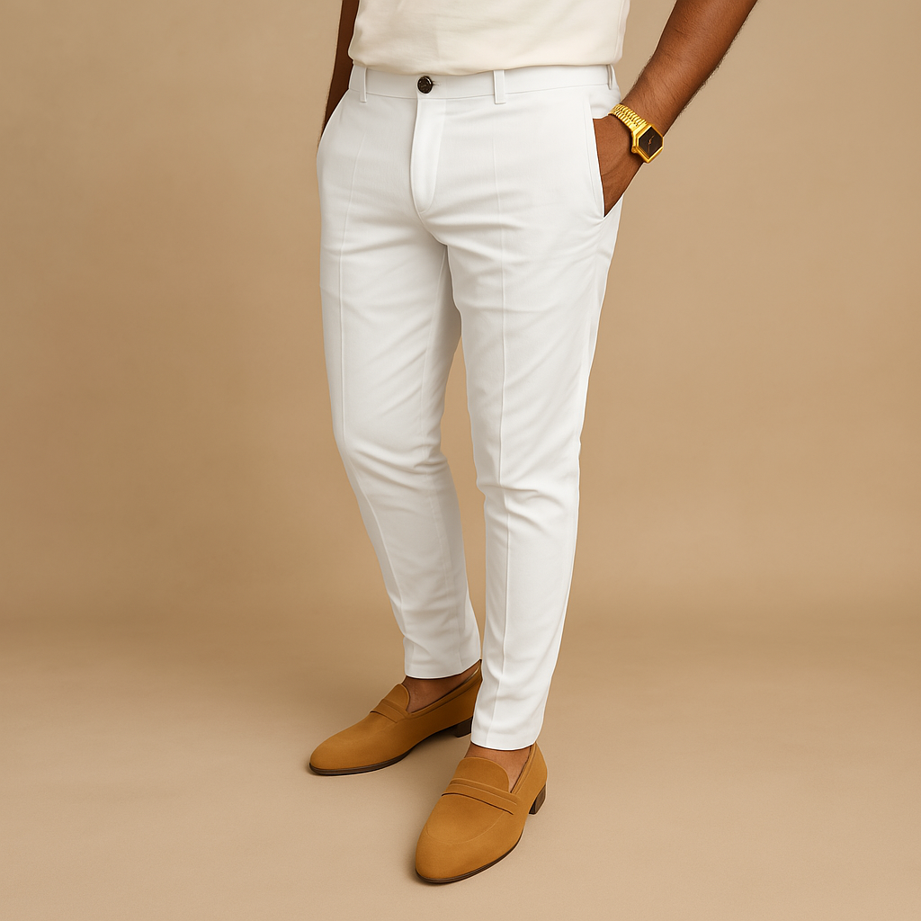 Herren Chino Stretchhose - Slim Fit und Bequeme