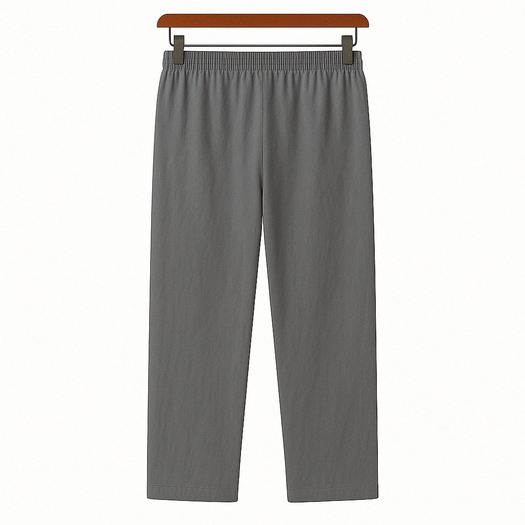 Herren Weite Strandhose aus Leinen