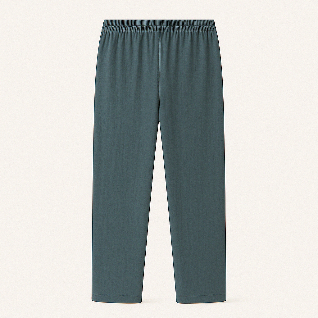Herren Weite Strandhose aus Leinen