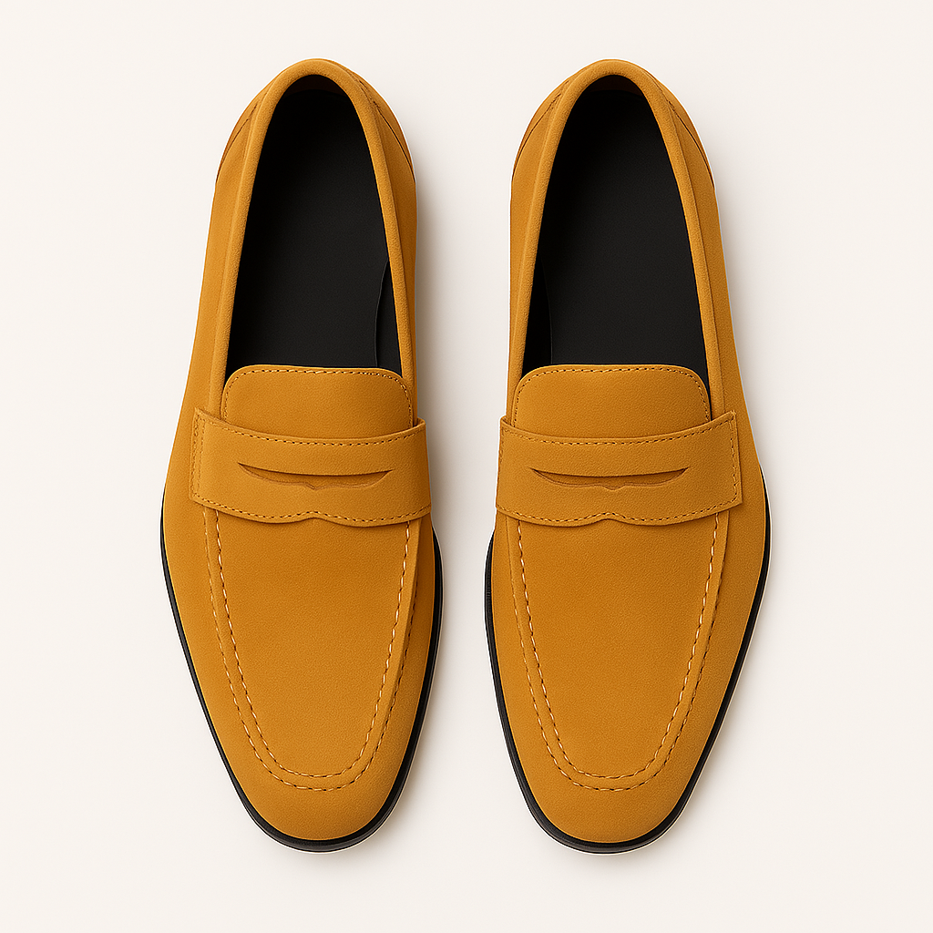 Herren Sommer Loafers - Weiche Wildleder Slip-Ons