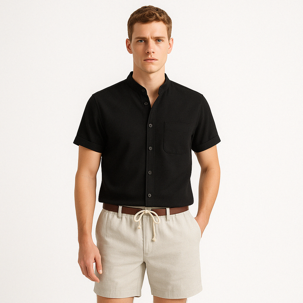 Herren Leinen Shorts