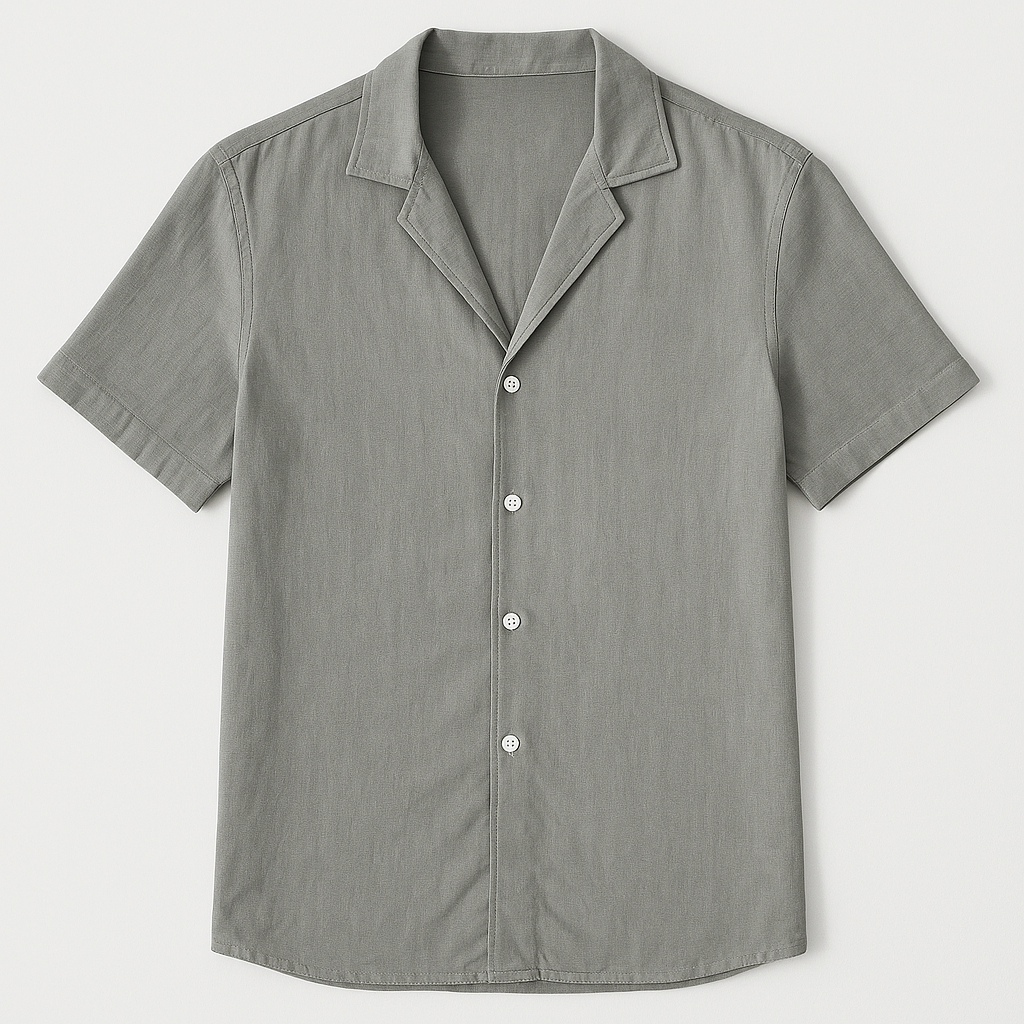 Herren Leinenhemd - Oversized Passform