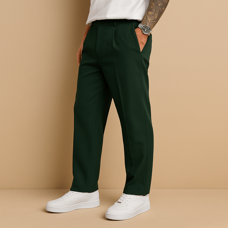 Herren Tailored Stoffhose