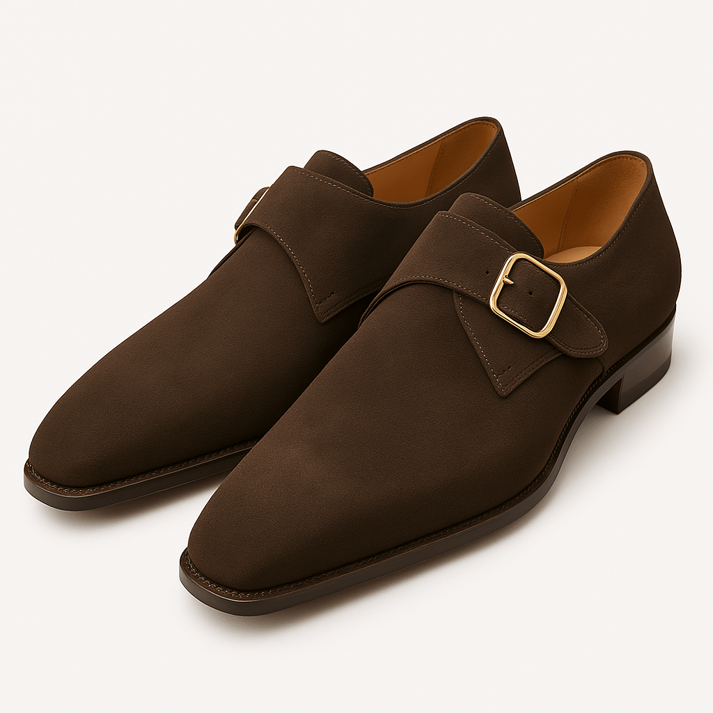 Herren Dressschuhe mit Monk Strap – Für Hochzeiten und formelle Outfits