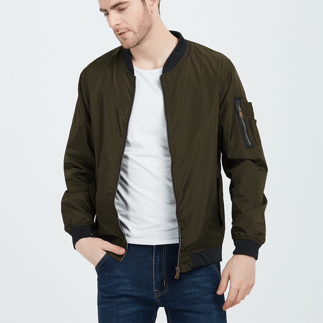 Herren Sommerjacke – Leicht und Atmungsaktiv