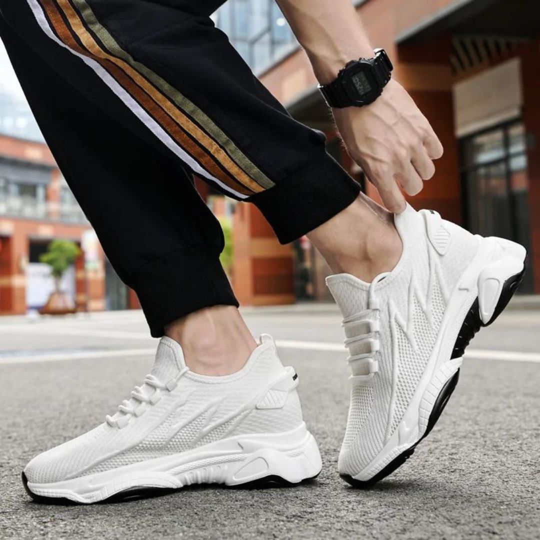 Herren Weiße Ausbilder - Atmungsaktive Laufschuhe