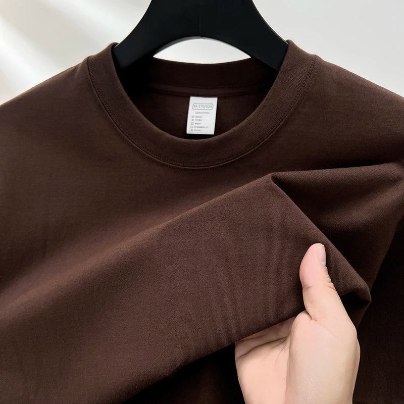 Herren Oversize T-Shirt mit Rundhalsausschnitt