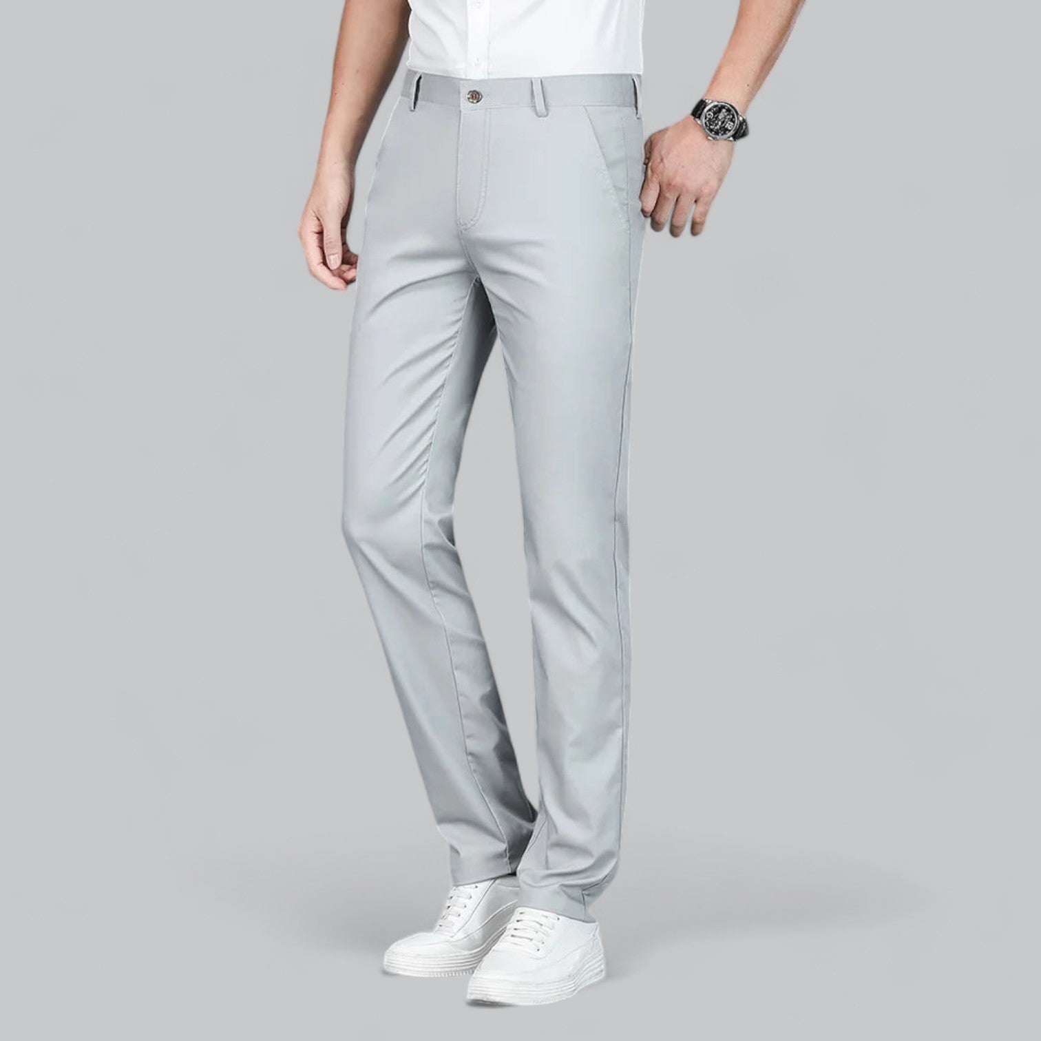 Herren Formelle Business Hosen - Schlanke Passform