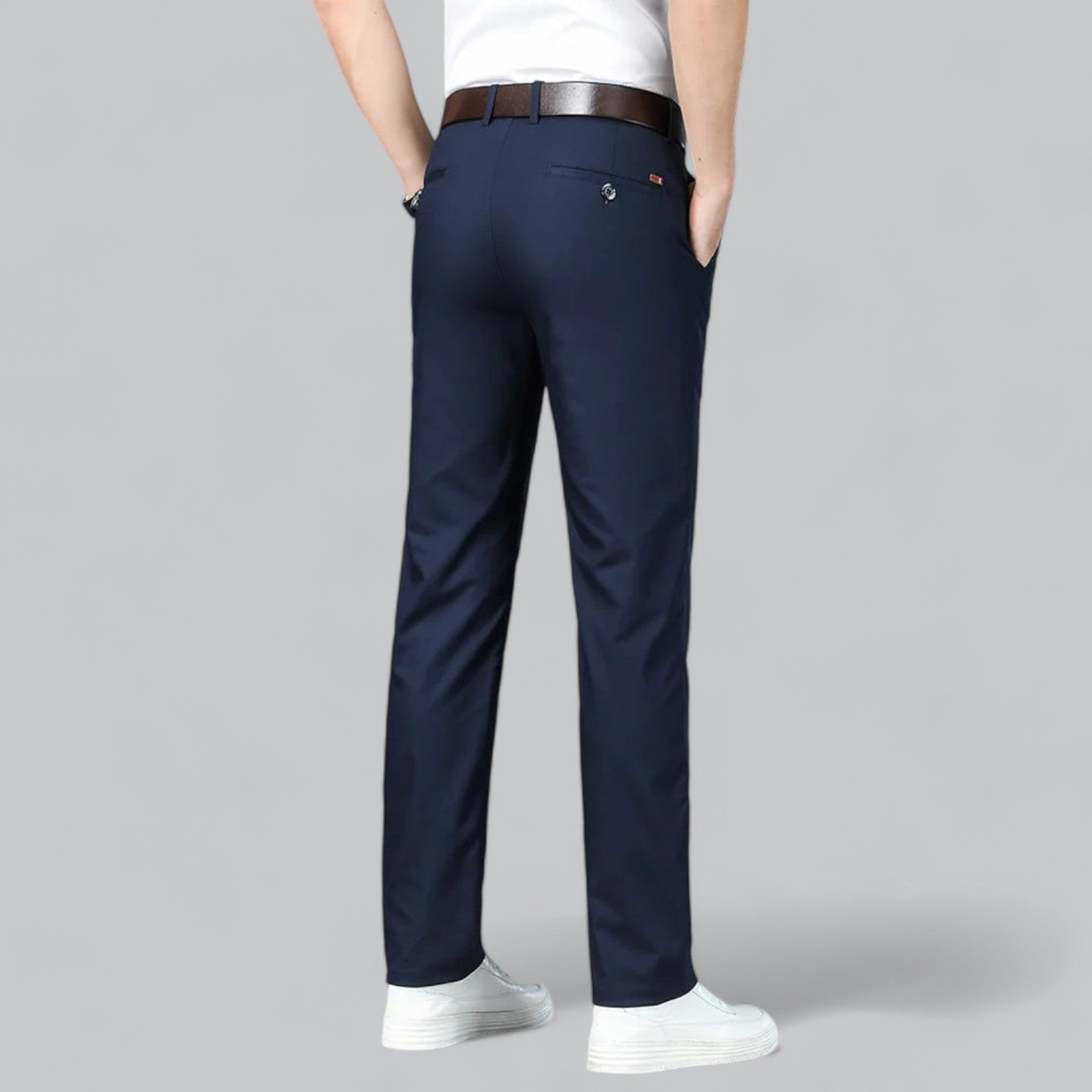 Herren Formelle Business Hosen - Schlanke Passform