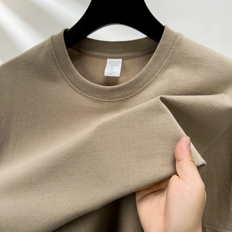 Herren Oversize T-Shirt mit Rundhalsausschnitt