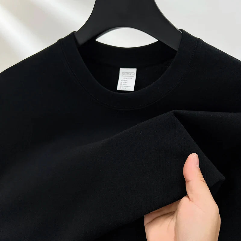 Herren Oversize T-Shirt mit Rundhalsausschnitt