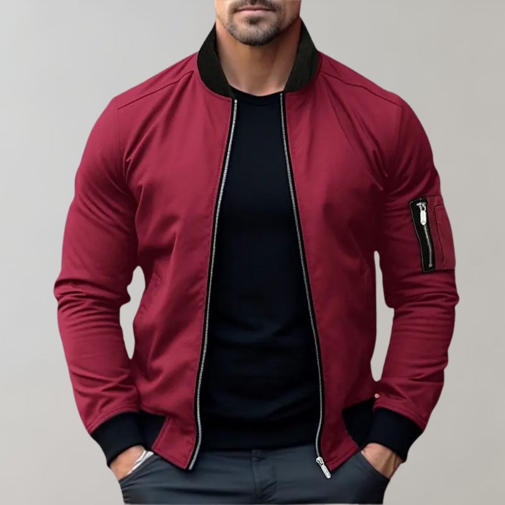 Herren Sommerjacke - Leicht und Atmungsaktiv