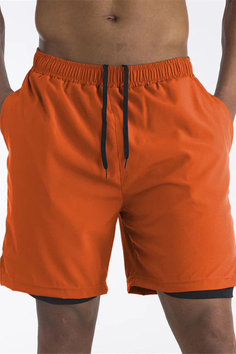 Herren Sportshorts – Mit Innenhose und Sicheren Taschen