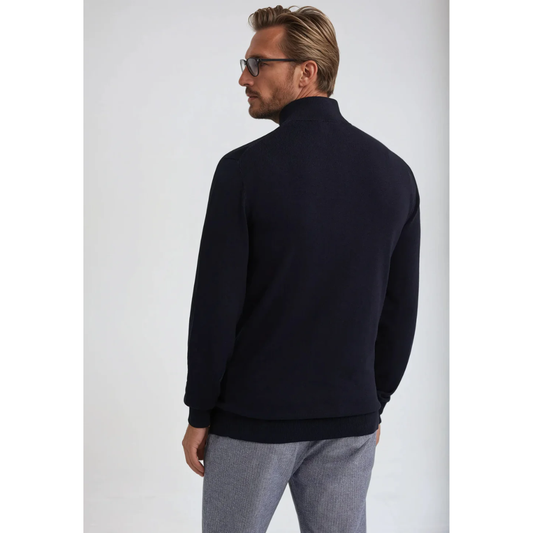 Herren Quarter Zip Pullover