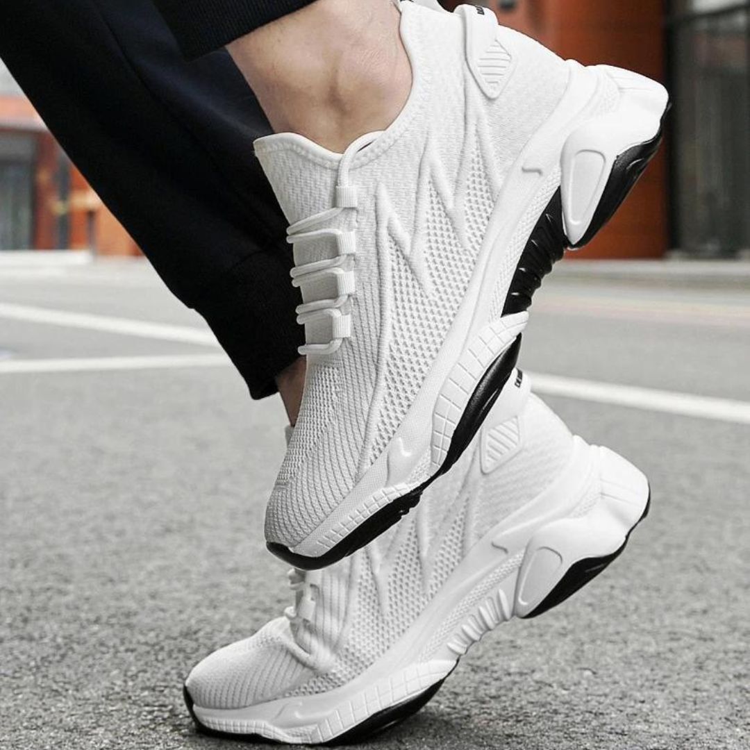 Herren Weiße Ausbilder - Atmungsaktive Laufschuhe