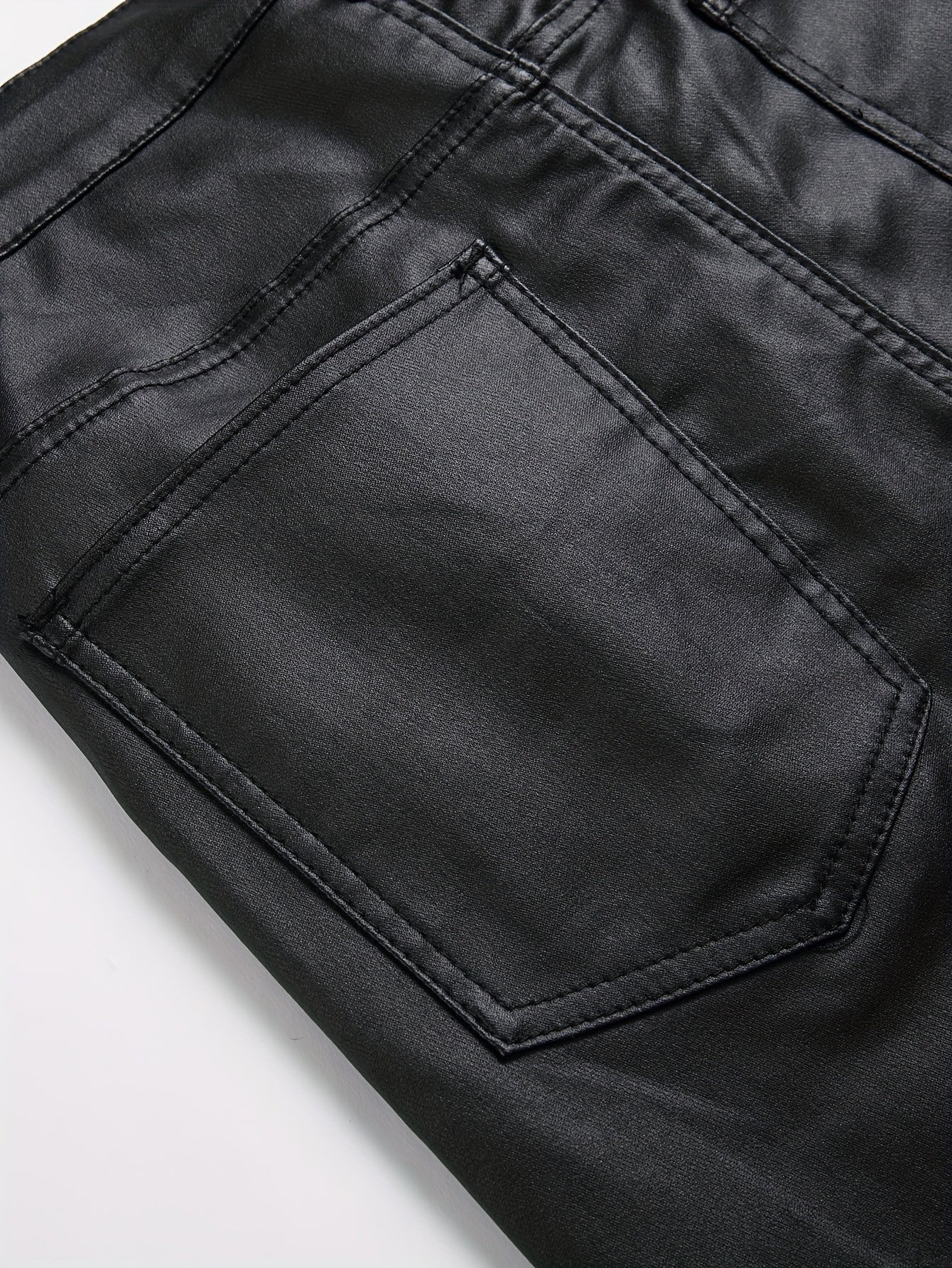 Herren Lederhose - Skinny Fit