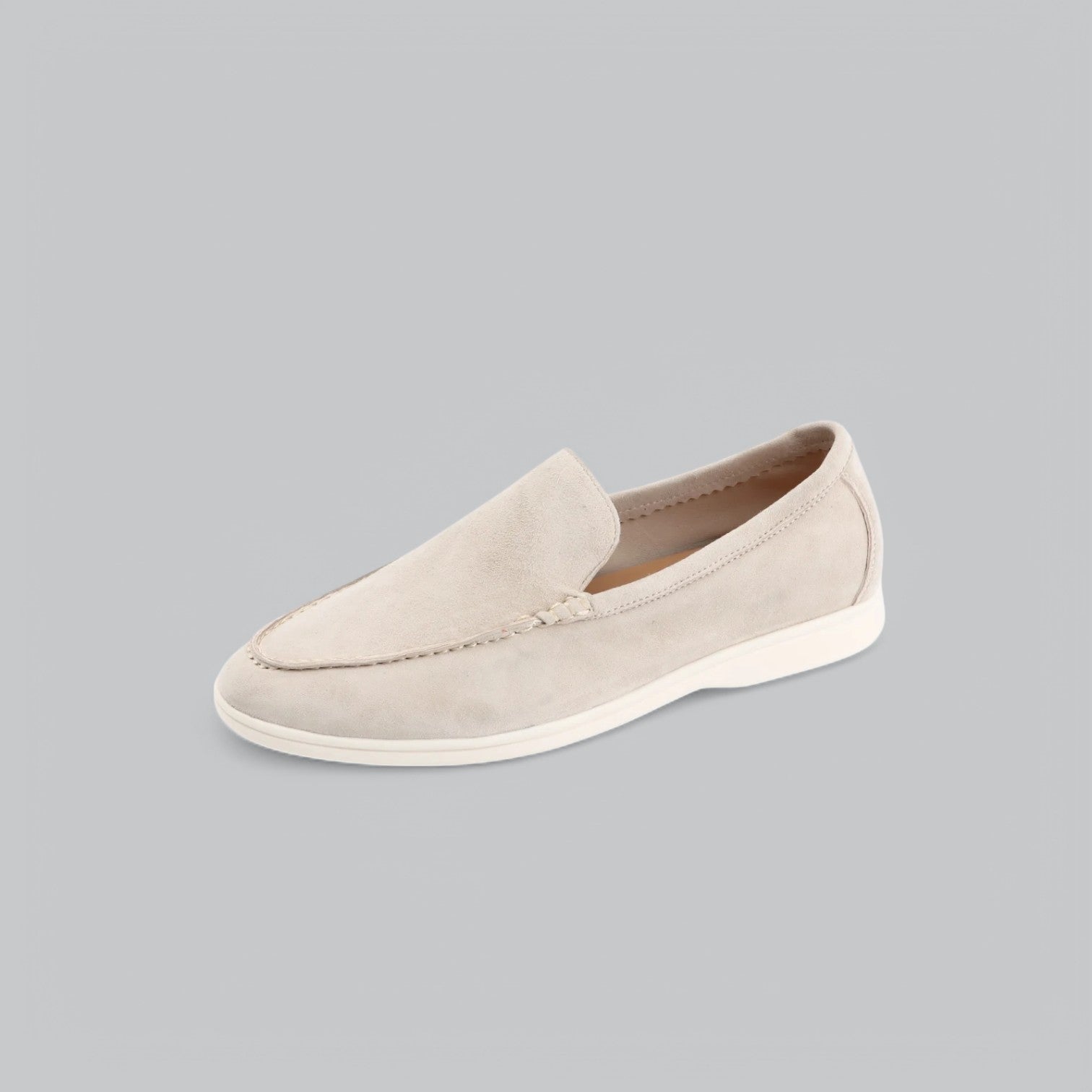 Herren Sommer Loafers - Wildleder Mokassins Slip-On Schuhe